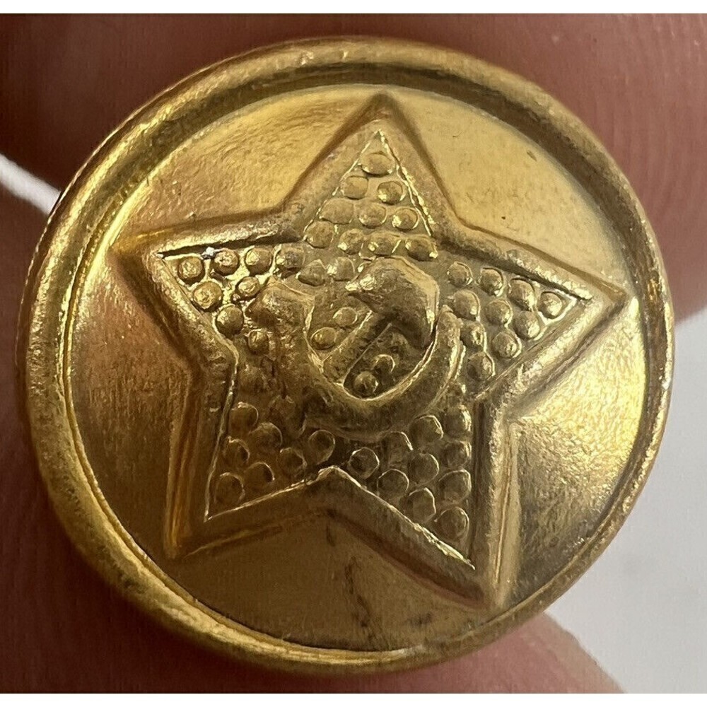Soviet Russian Buttons Soldiers Armed Forces USSR Buttons Military Uniform